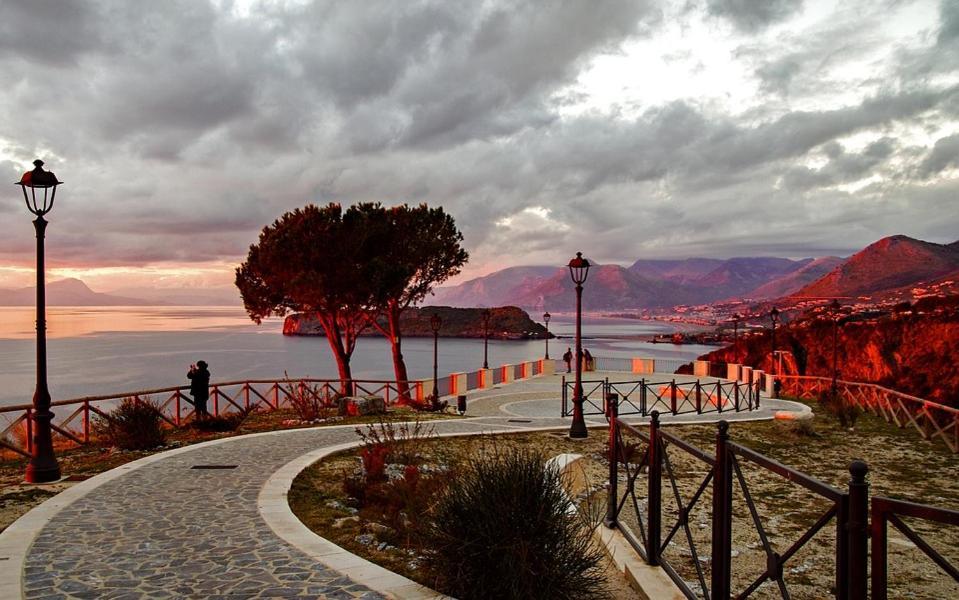 Miramare Bed&Food - Free Parking & Wifi Bed & Breakfast San Nicola Arcella Exterior foto